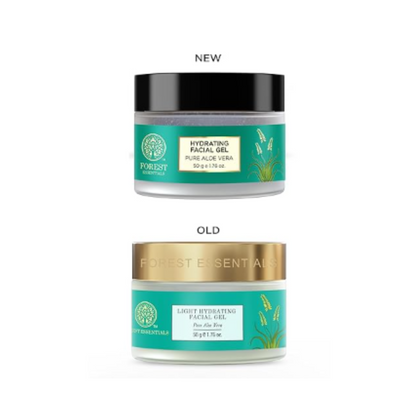 Forest Essentials Light Hydrating Moisturising Facial Gel Pure Aloe Vera