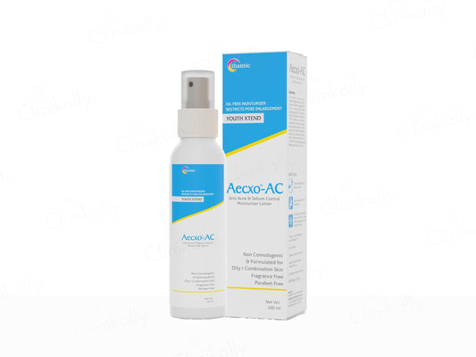 Aeco-AC spray bottle and packaging on a white background