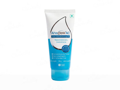 Ahaglow AC gel tube on a white background