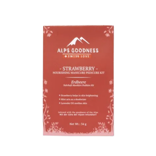 Alps Goodness Strawberry Nourishing Manicure Pedicure Kit