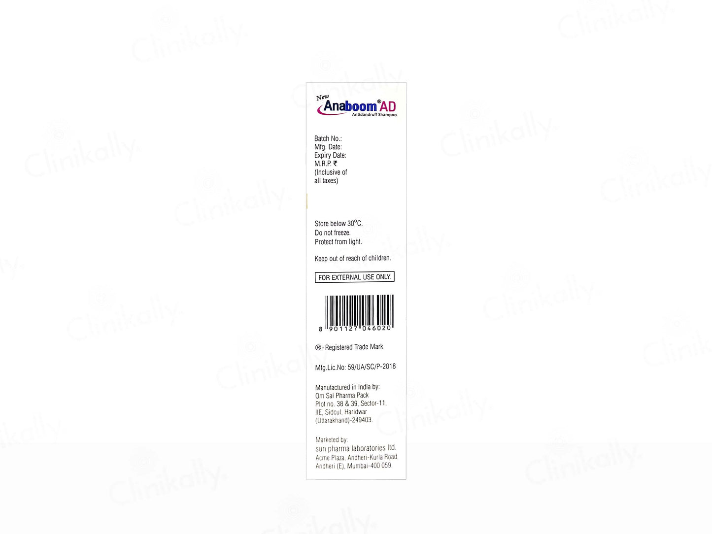 Anaboom AD Anti-Dandruff Shampoo