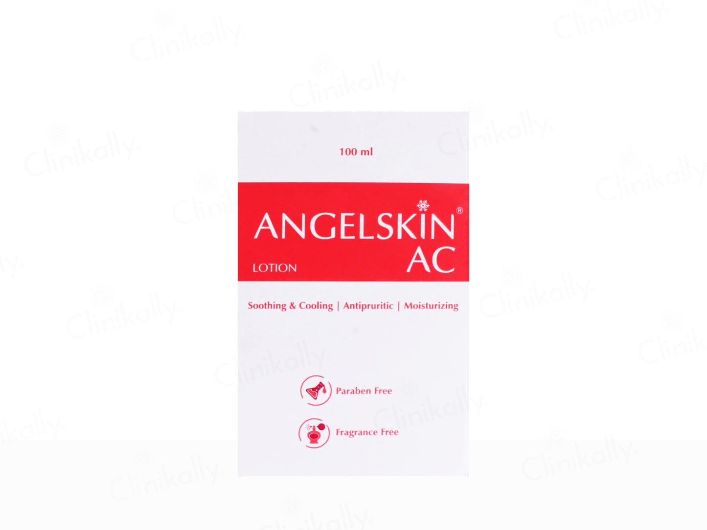 Angelskin AC lotion packaging on a white background