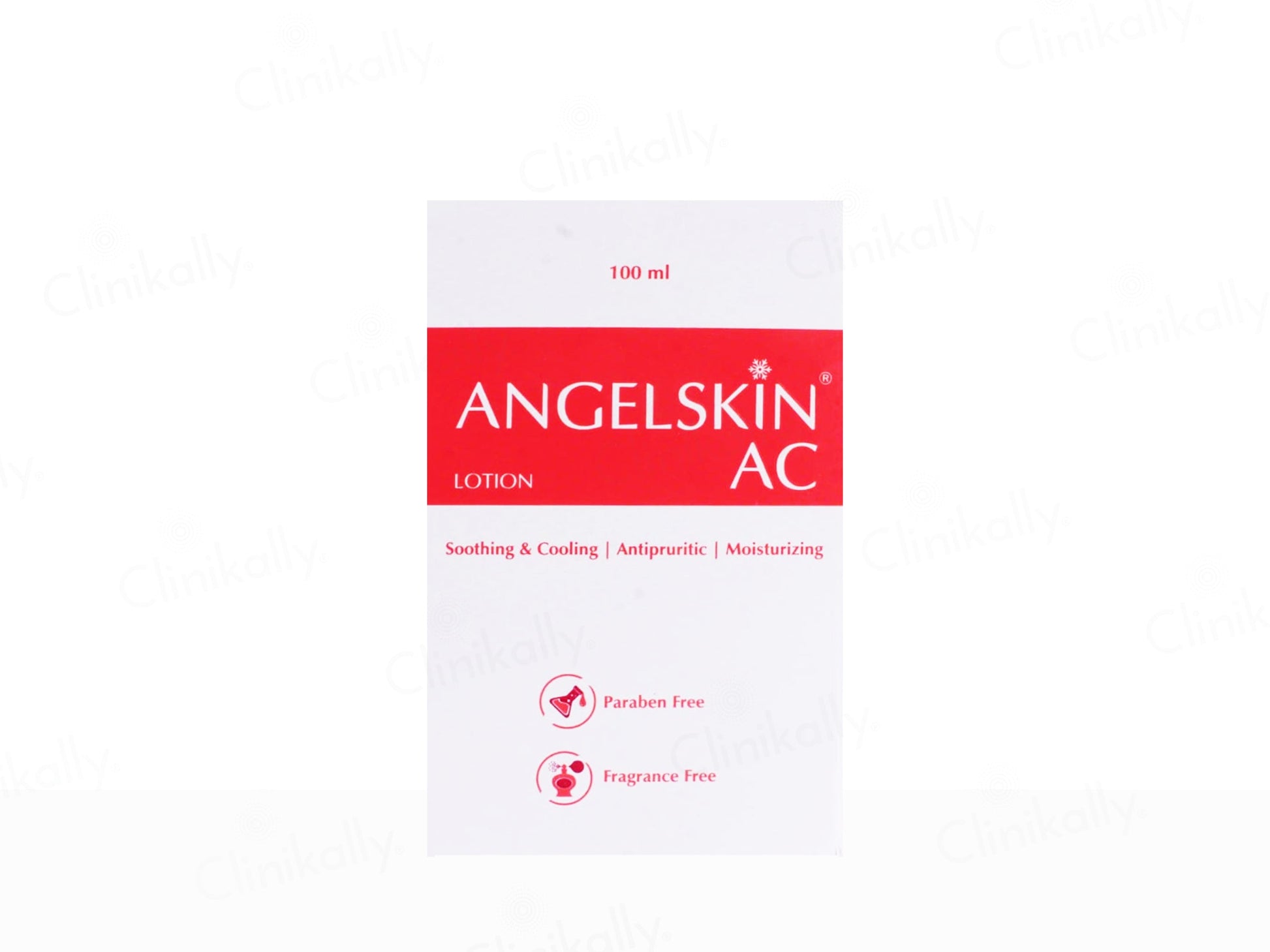 Angelskin AC lotion packaging on a white background