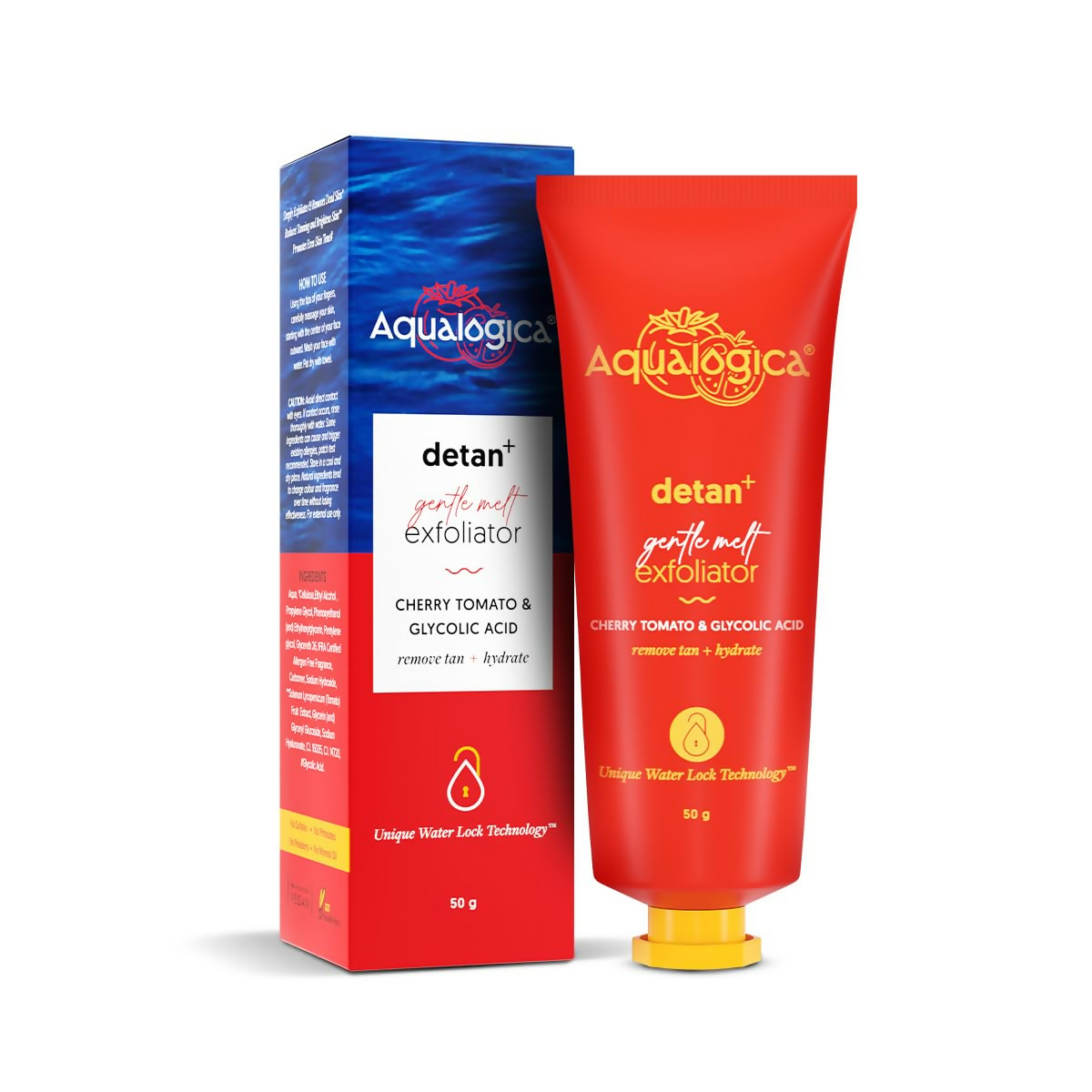 Aqualogica Detan+ Face & Body Scurb with Cherry Tomato