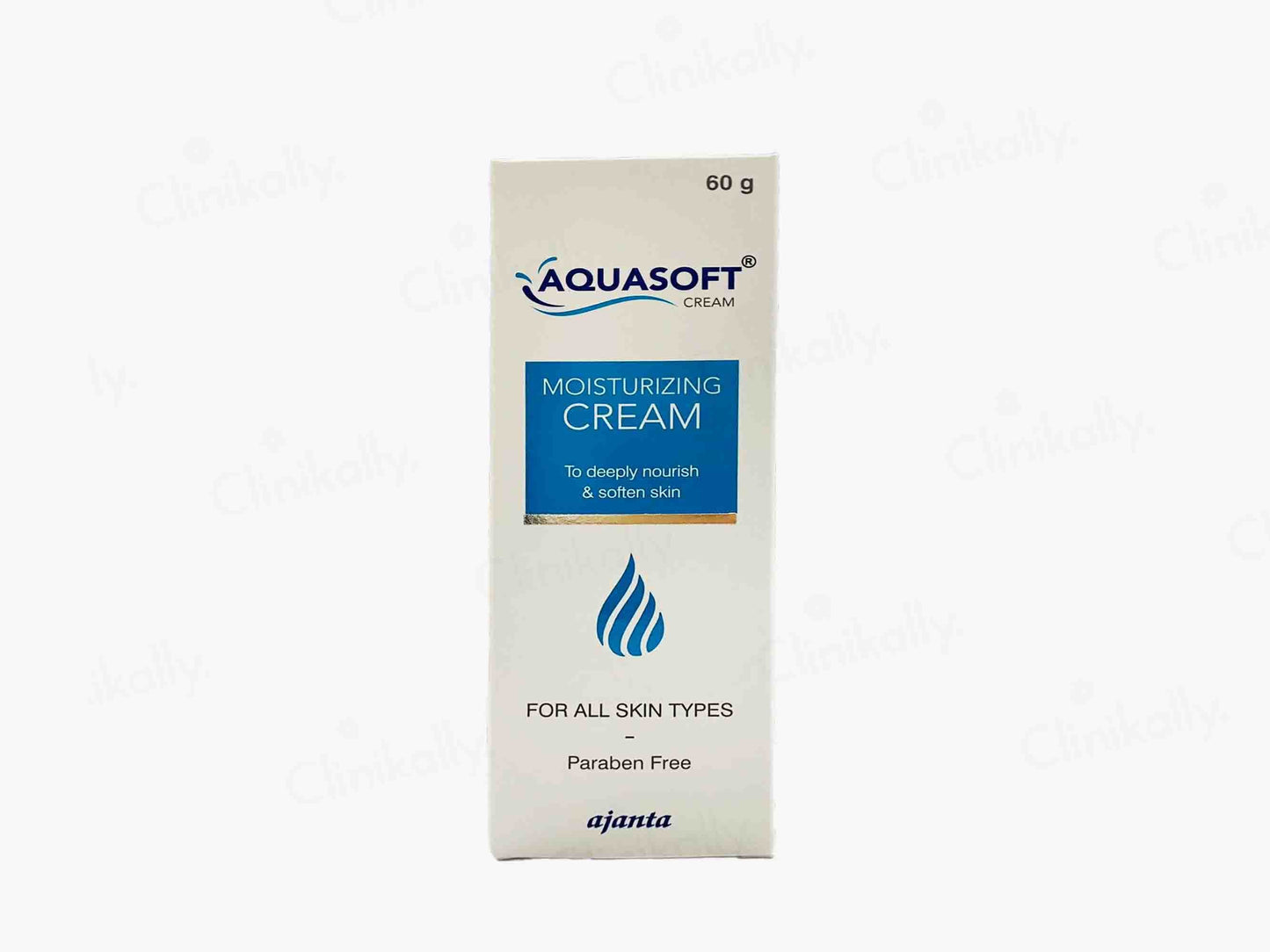 Aquasoft moisturizing cream packaging on a white background