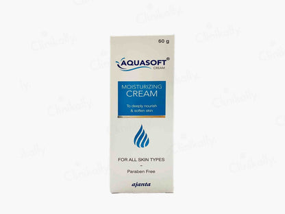 Aquasoft moisturizing cream packaging on a white background