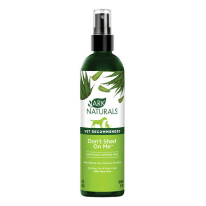 Green bottle of Yark Naturals pet product on a white background