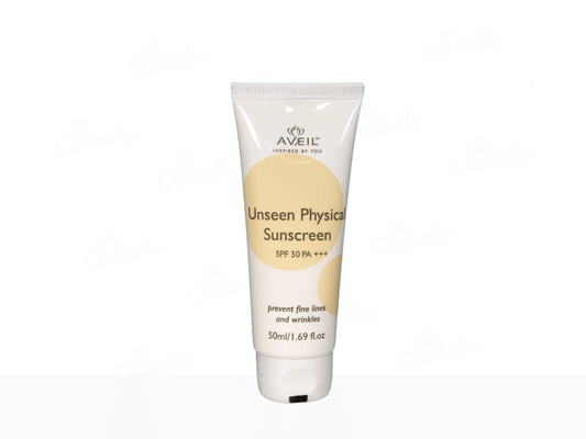 Aveil Unseen Physical Sunscreen SPF 50 PA+++