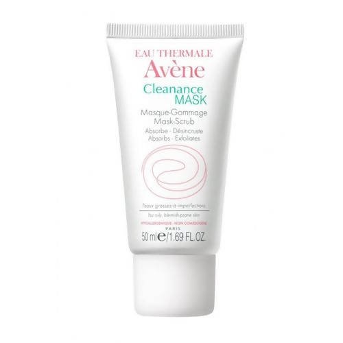 Avene Cleanance Mask scrub bottle on a white background