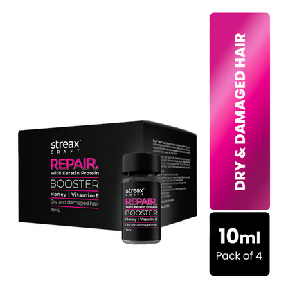 Streax Craft Repair Booster - For Dry & Damaged Hair Repair With Keratin Protein