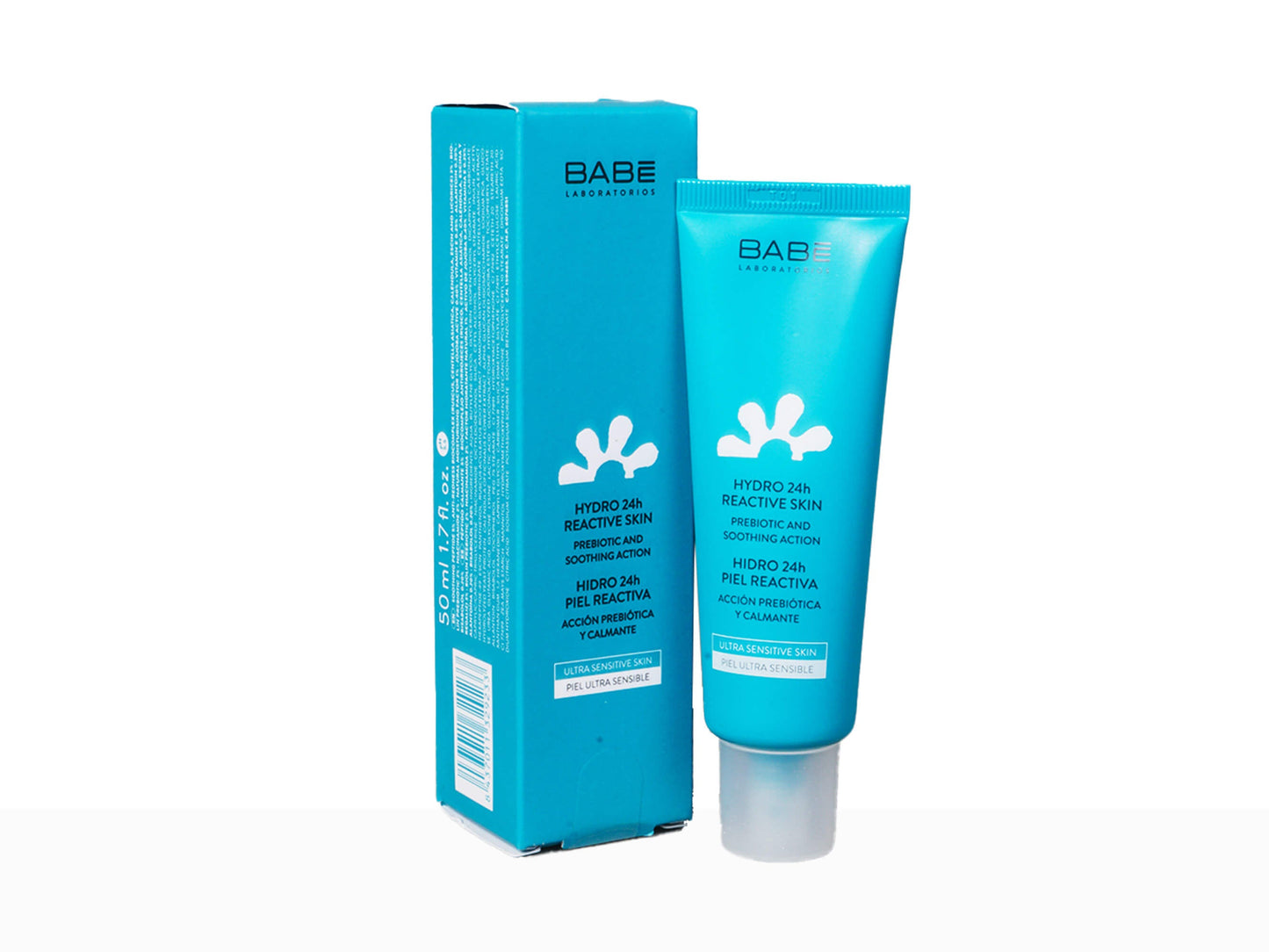 Babe Hydro Skin Reactive Gel packaging on a white background