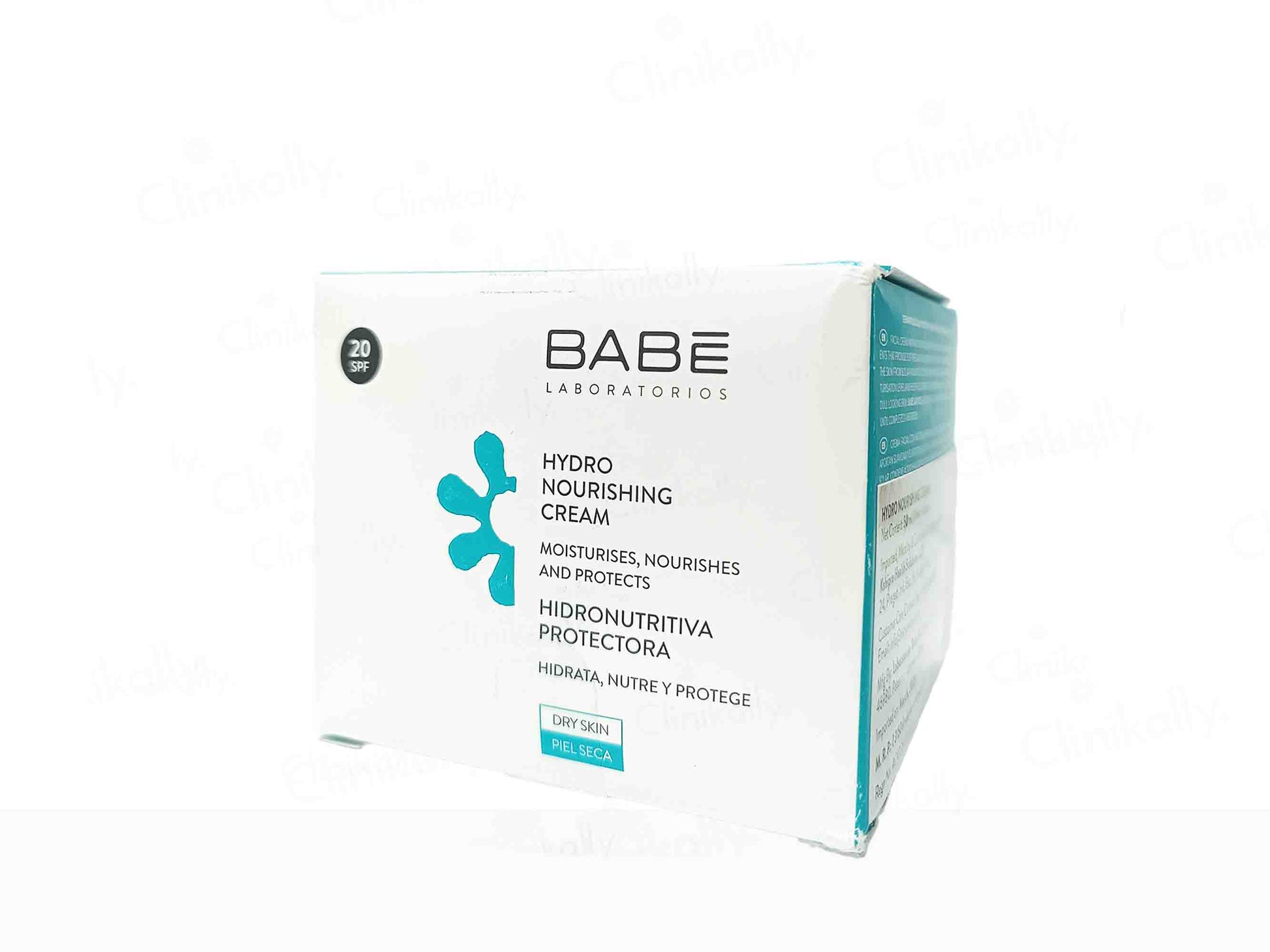 Box of Babe Hydro Nourishing Cream on a white background