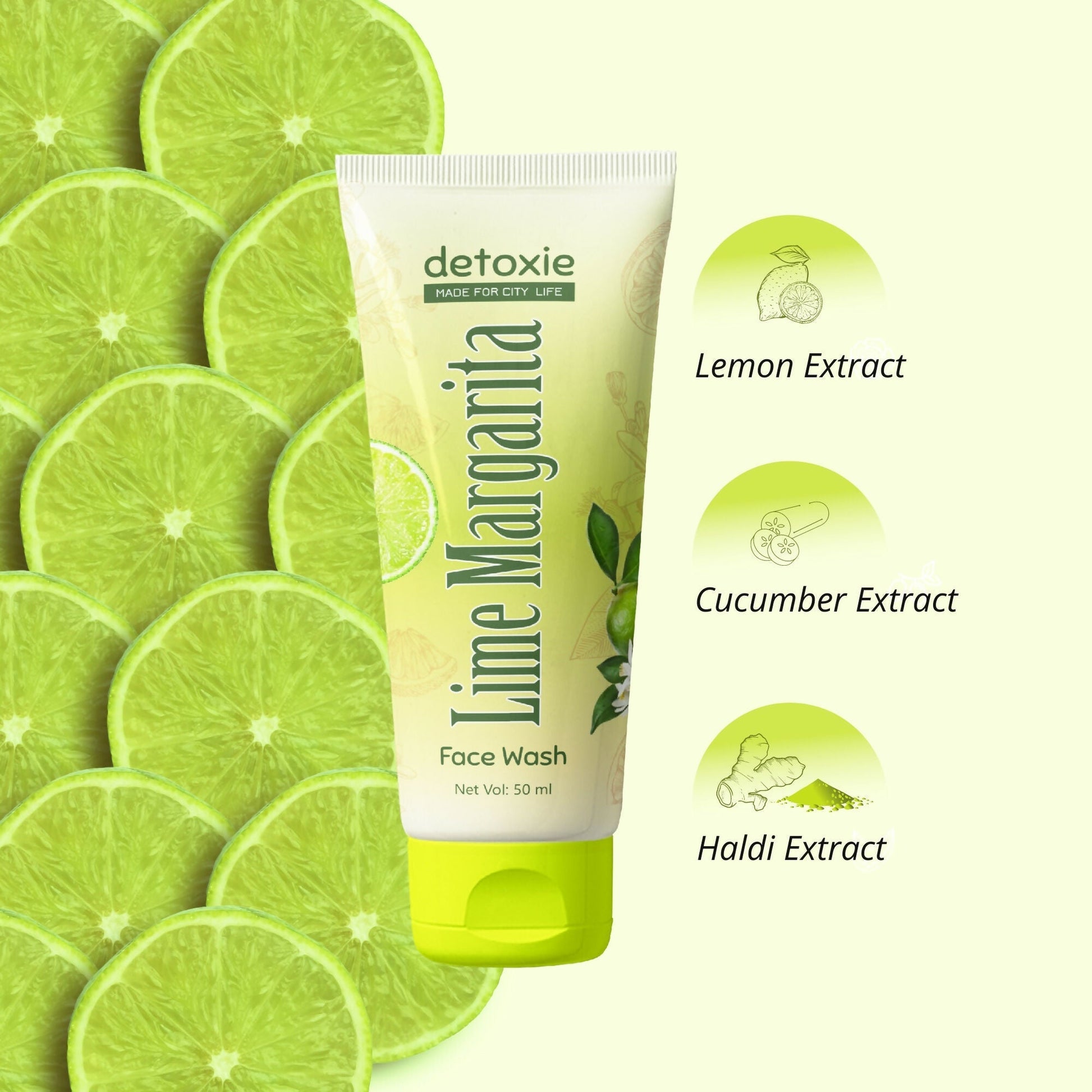 Detoxie Lime Margarita Face Wash