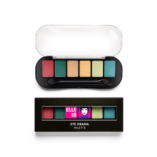 Elle 18 Eye Drama Palette - 01 Sassy