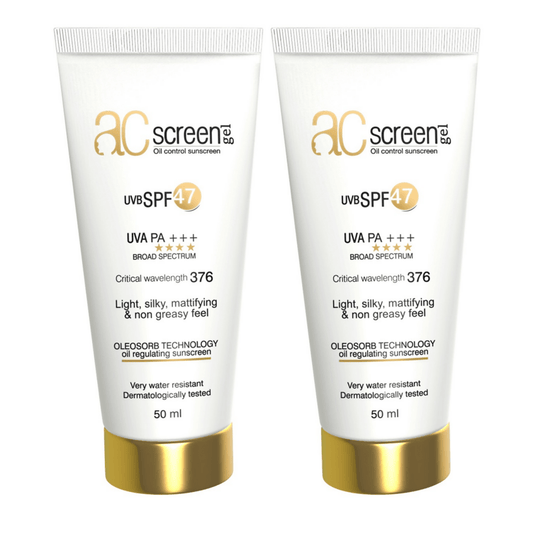 Acscreen Sunscreen For Oily And Acne Skin (UVB SPF 47) UVA PA +++