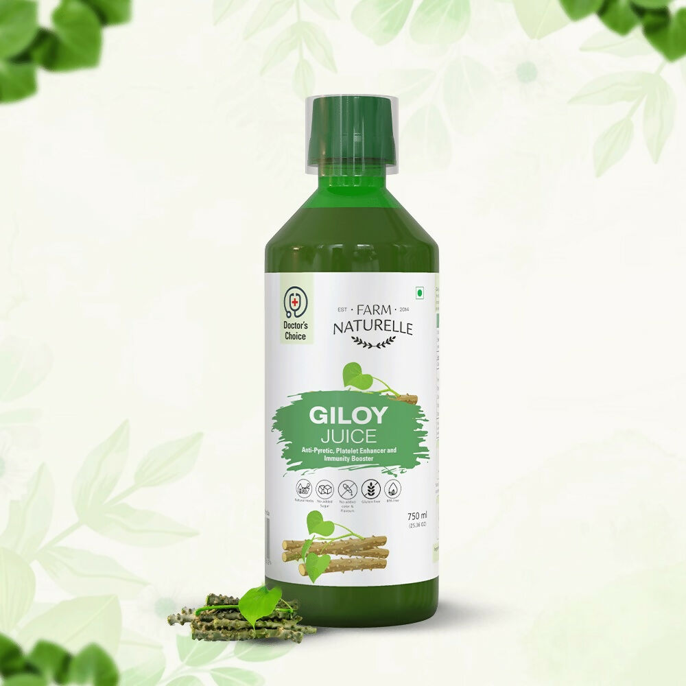 Farm Naturelle Herbal Giloy Juice - Enhances Body Immunity