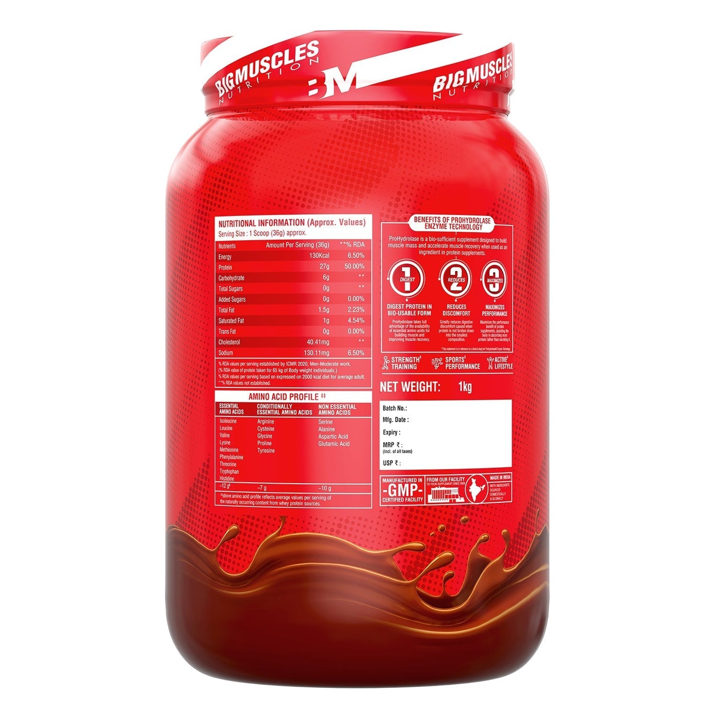 Big Muscles Nutrition Nitric Whey Protein