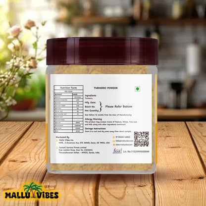 Mallu Vibes Turmeric Powder