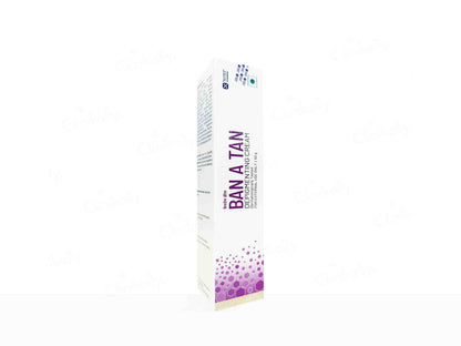 Ban a Tan product packaging on a white background