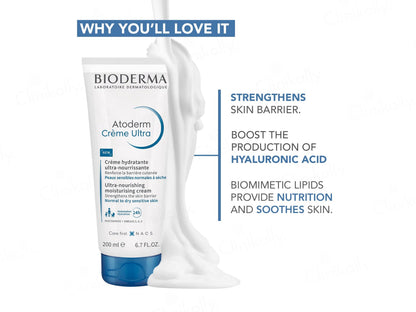 Bioderma Atoderm Crème Ultra-Nourishing Moisturizer