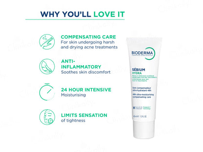 Bioderma Sebium Hydra Ultra-Moisturising Compensating Care Cream
