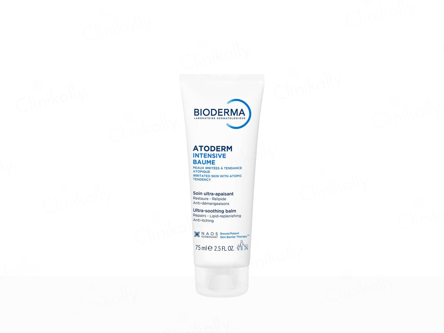 Bioderma Atoderm Intensive Baume tube on a white background