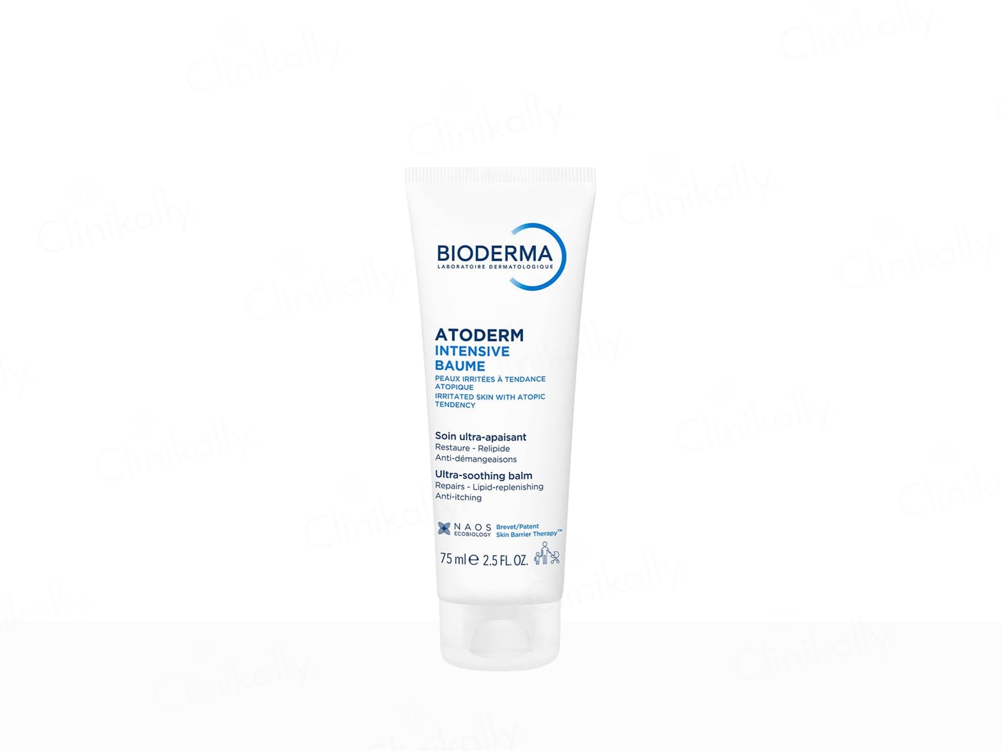 Bioderma Atoderm Intensive Baume tube on a white background