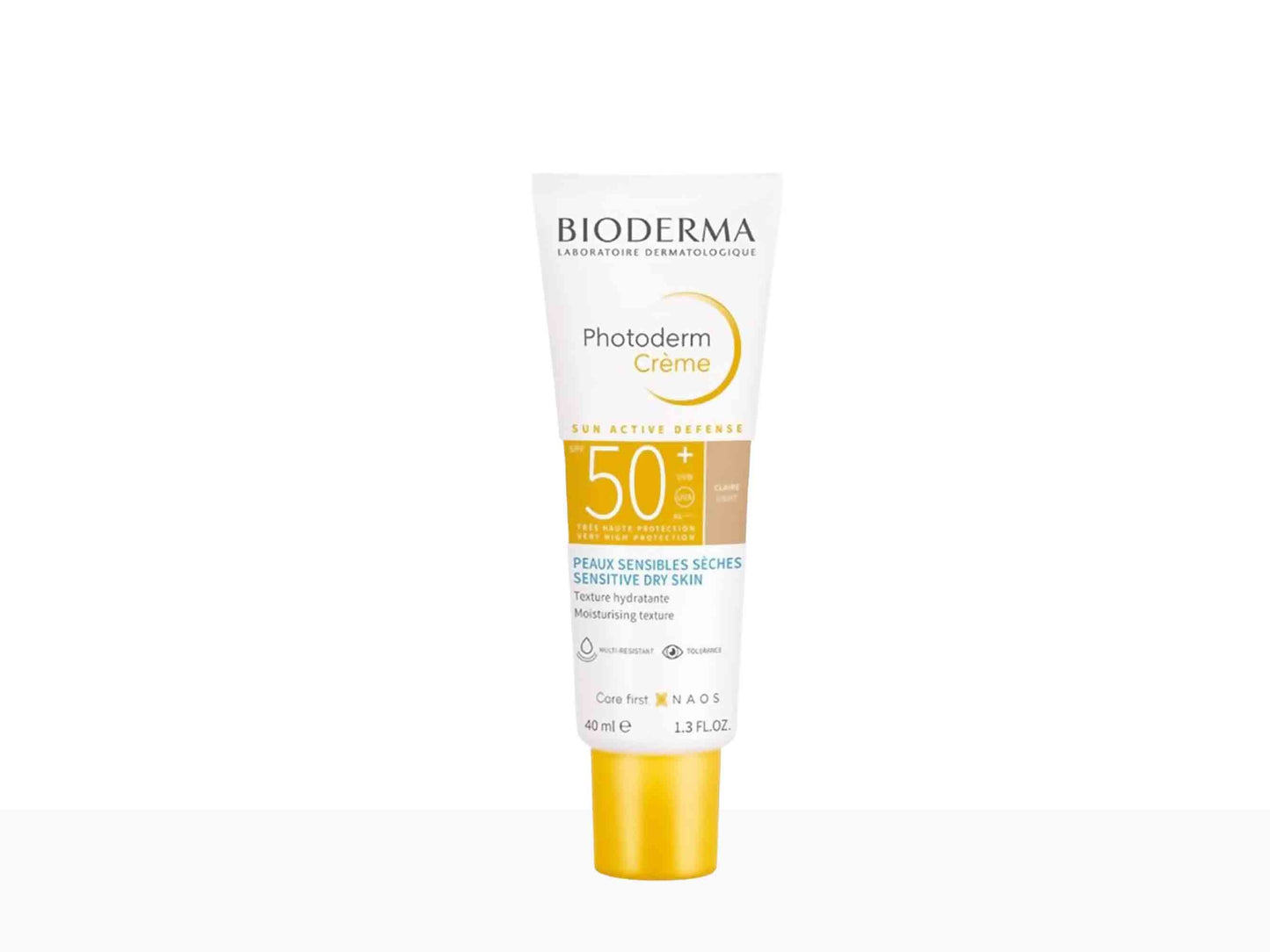 Bioderma Photoderm Crème tube on a white background