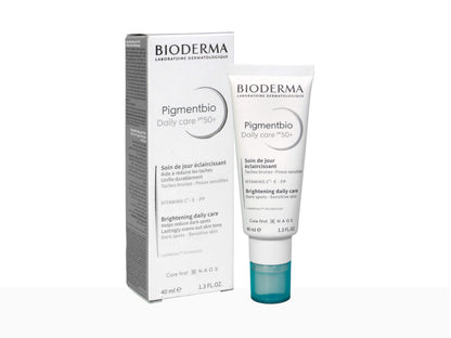 Bioderma Pigmentbio daily care product on a white background