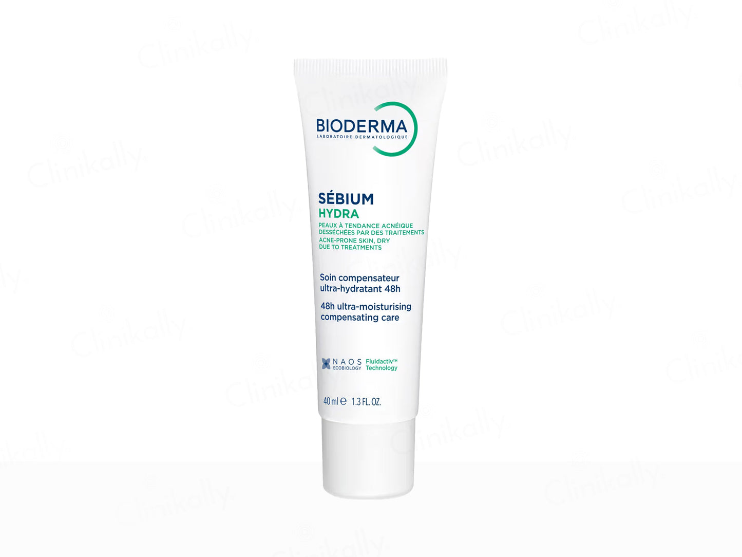 Bioderma Sebium Hydra tube on a white background