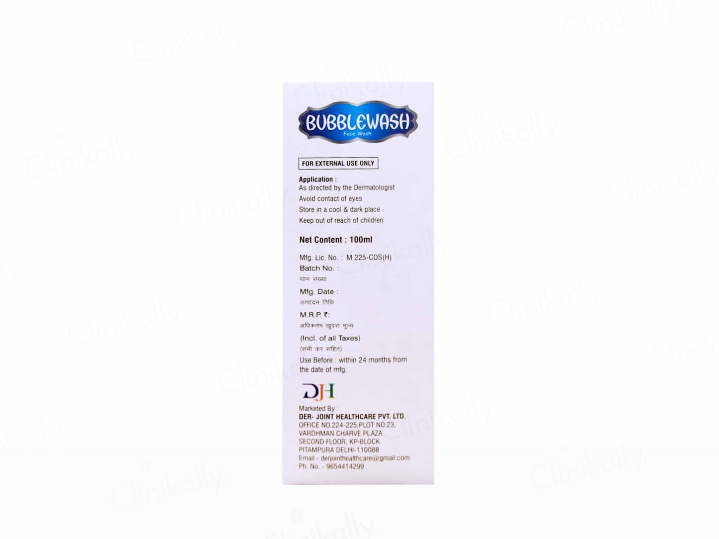 Bubblewash Face Wash