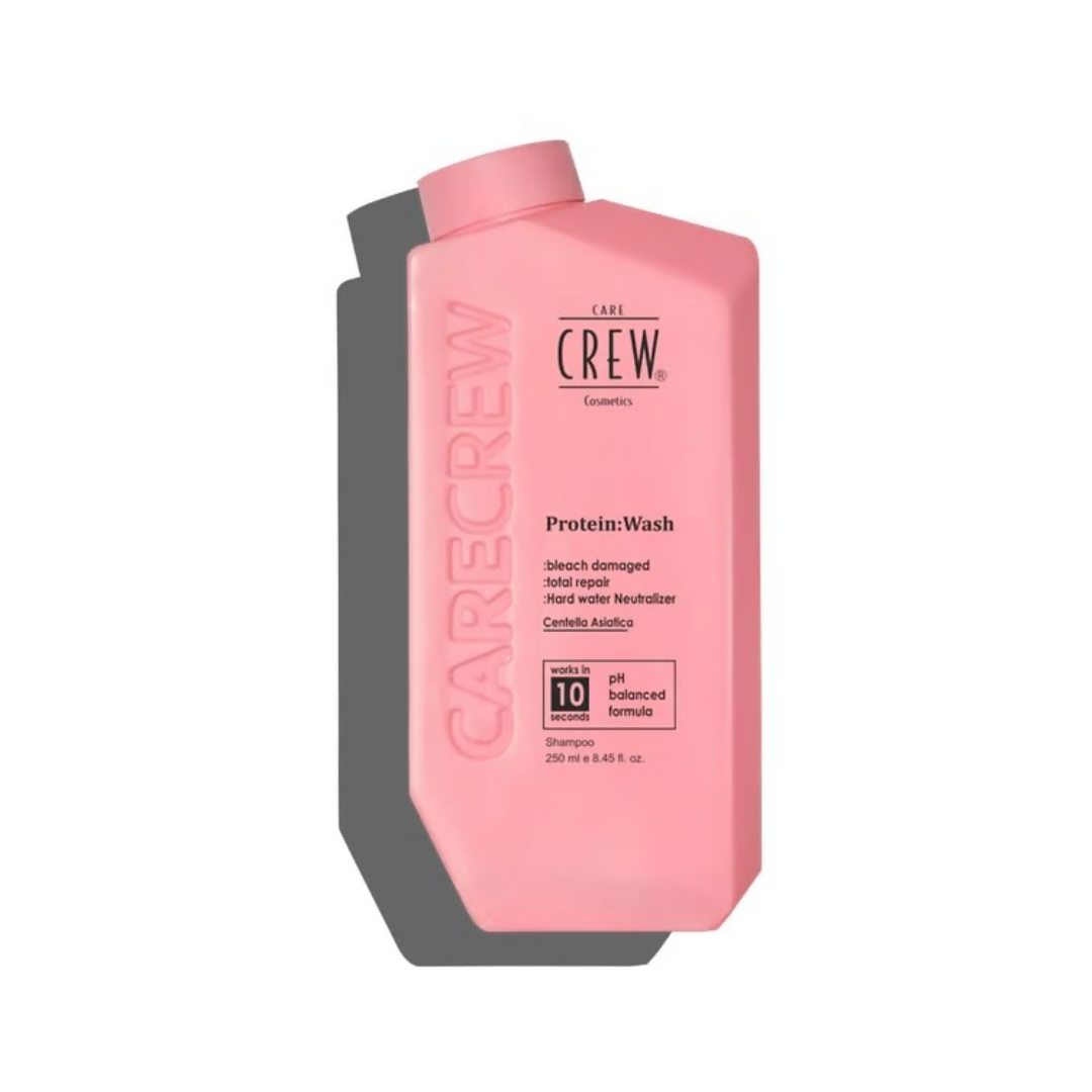 Care Crew Cosmetics Pure Protein Wash Smoothening Shampoo