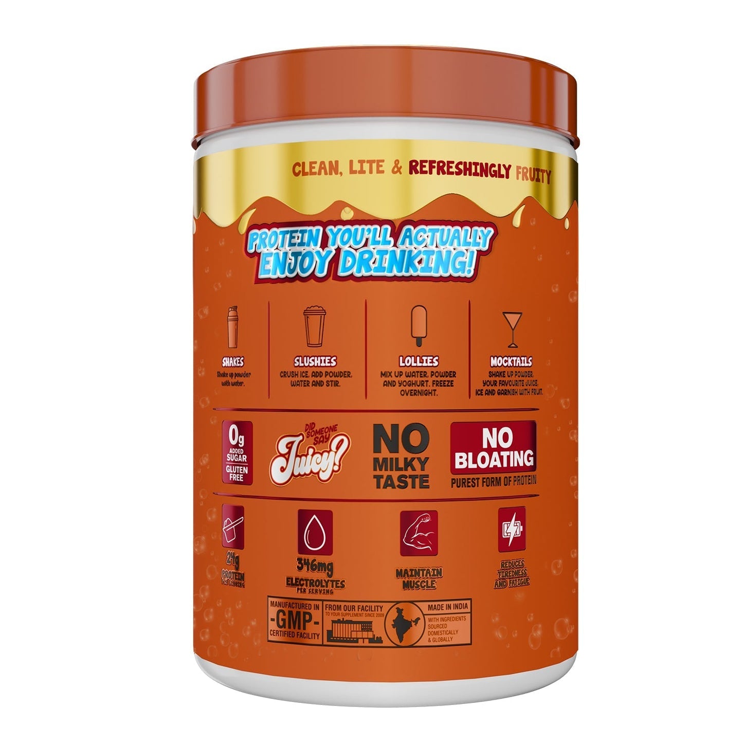 Big Muscles Nutrition Fizzy Whey & Shaker Combo