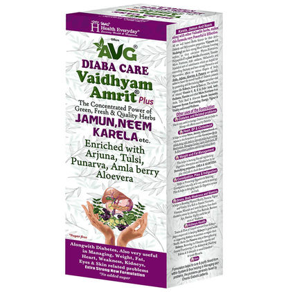 AVG Diaba Care Vaidhyam Amrit Plus