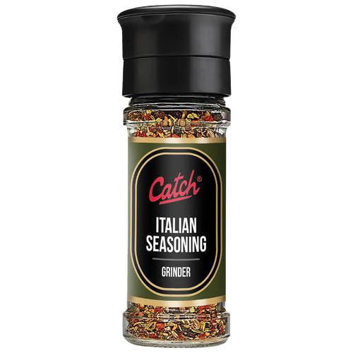 Catch Italian seasoning grinder on a white background