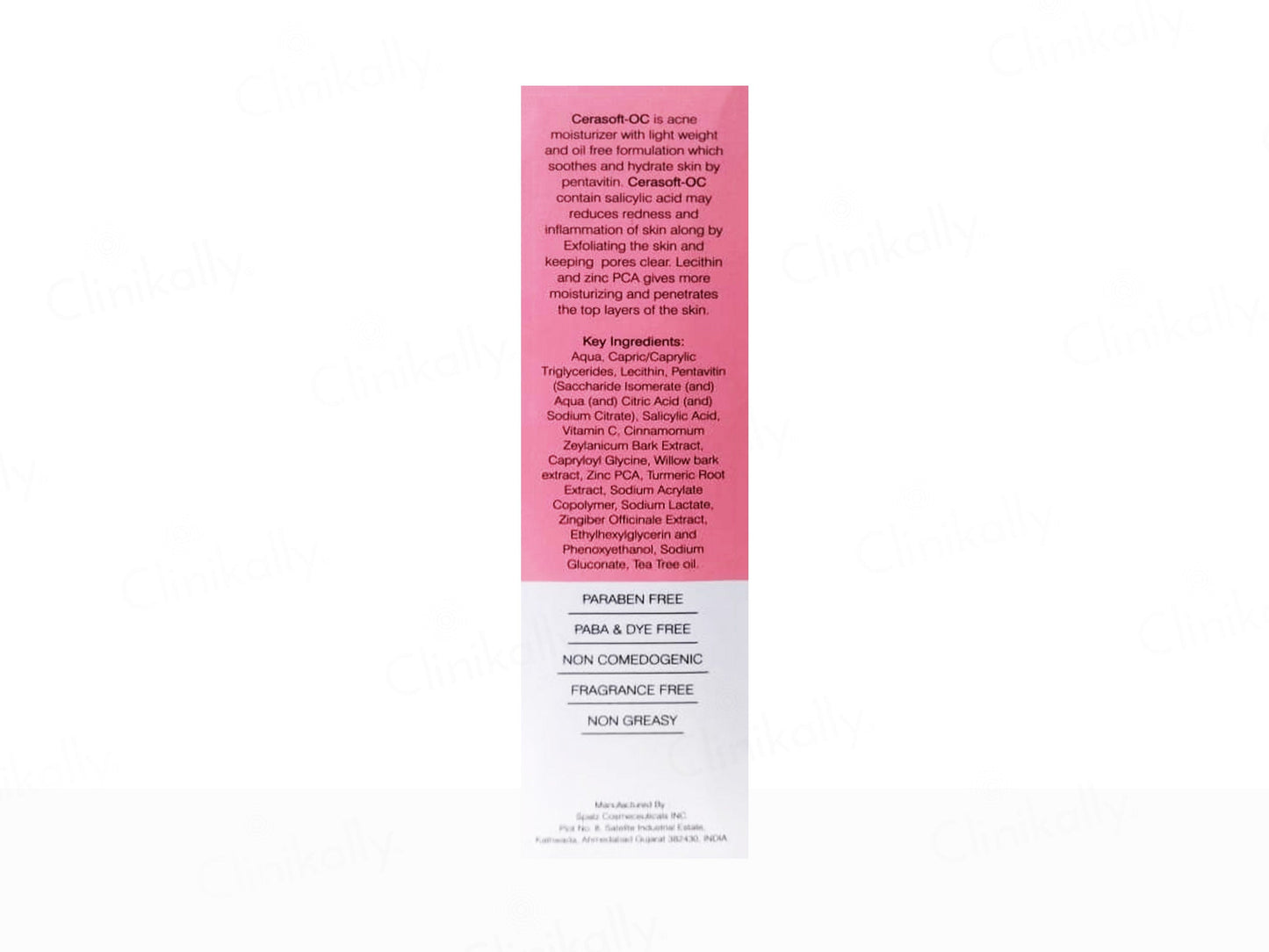 Cerasoft OC Moisturizer For Oily & Acne Prone Skin