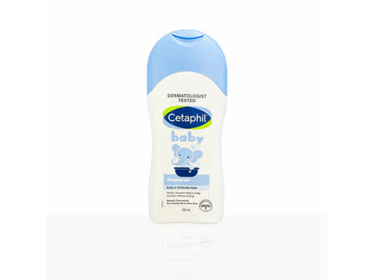 Cetaphil Baby bottle on a white background