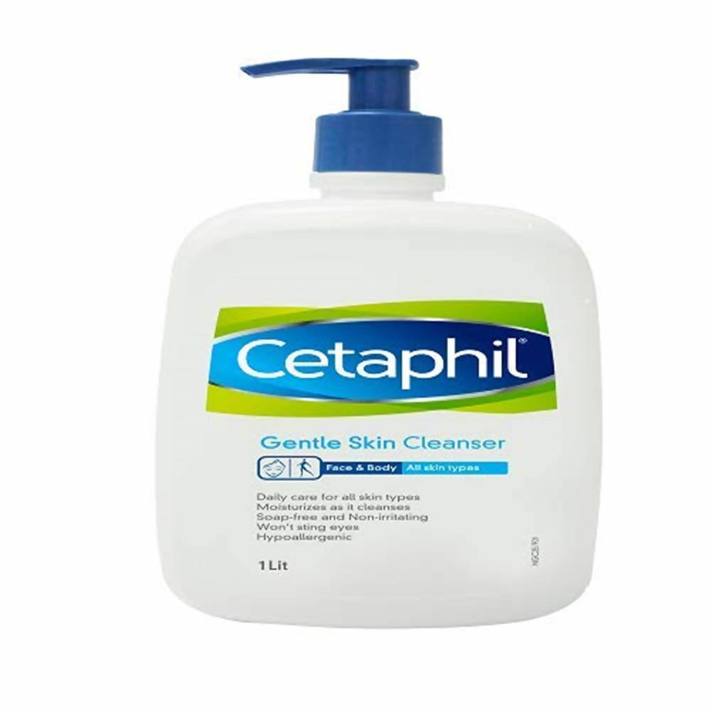 Cetaphil Gentle Skin Cleanser bottle on a white background