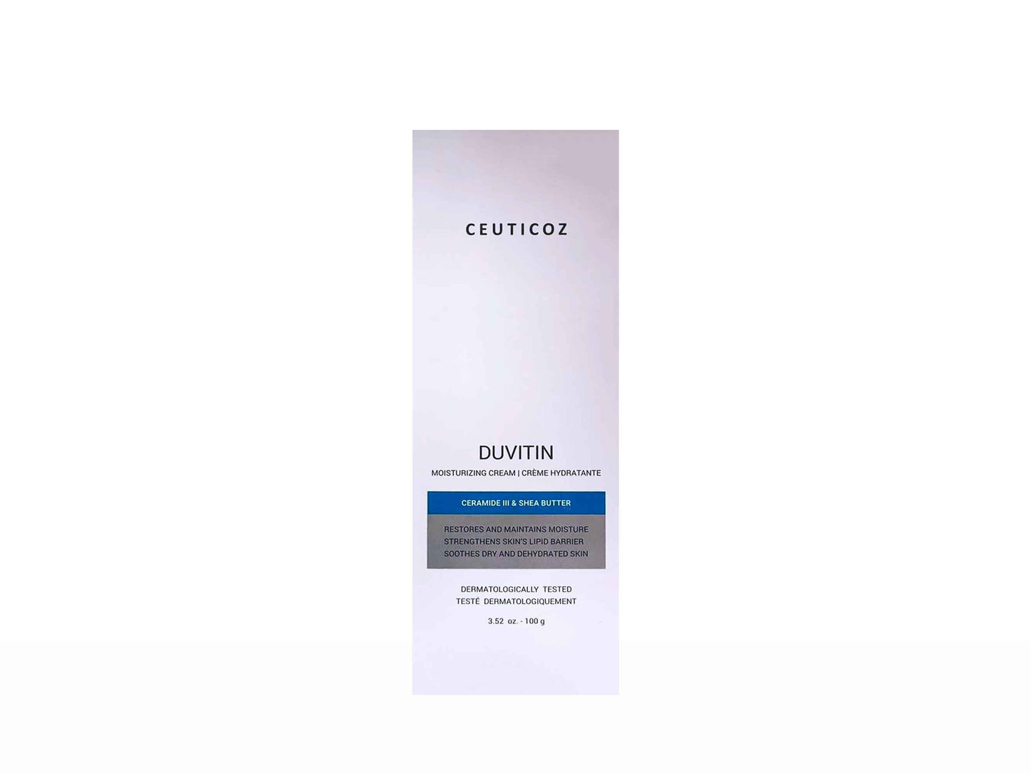 Ceuticoz Duvitin packaging on a white background
