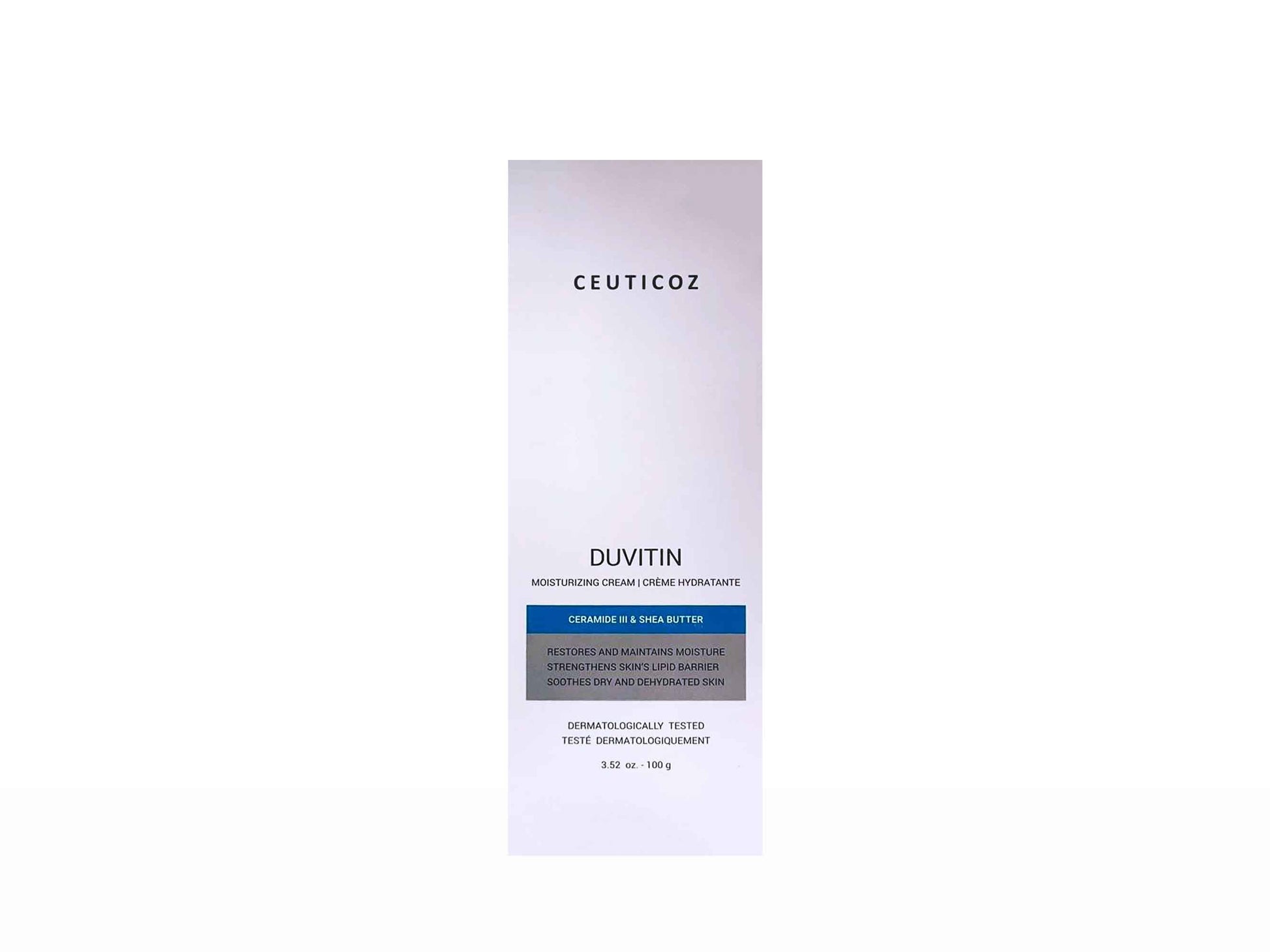 Ceuticoz Duvitin packaging on a white background