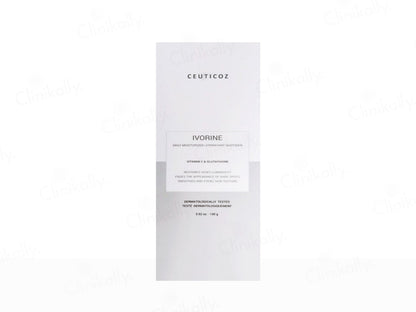 Ceuticoz Ivorine product packaging on a white background