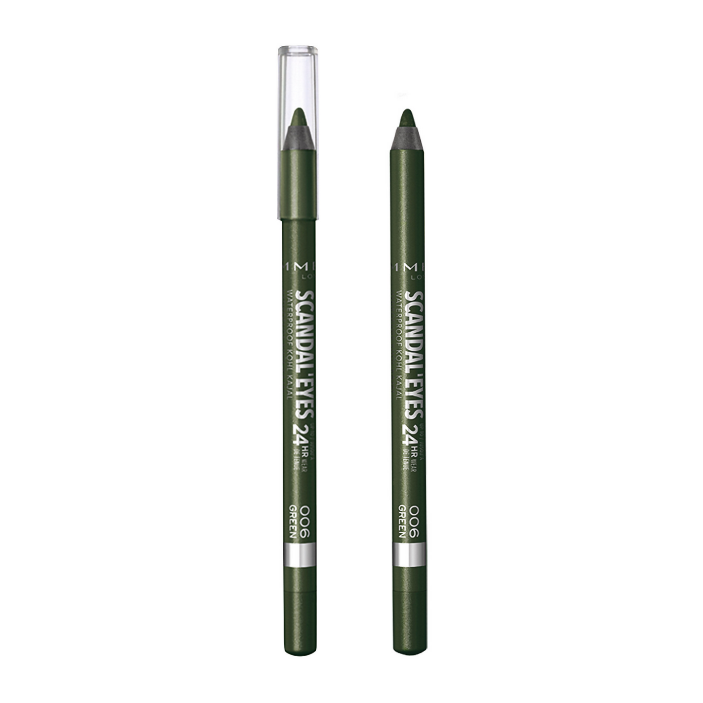 Rimmel London Scandaleyes Waterproof Kohl Kajal Liner - Green