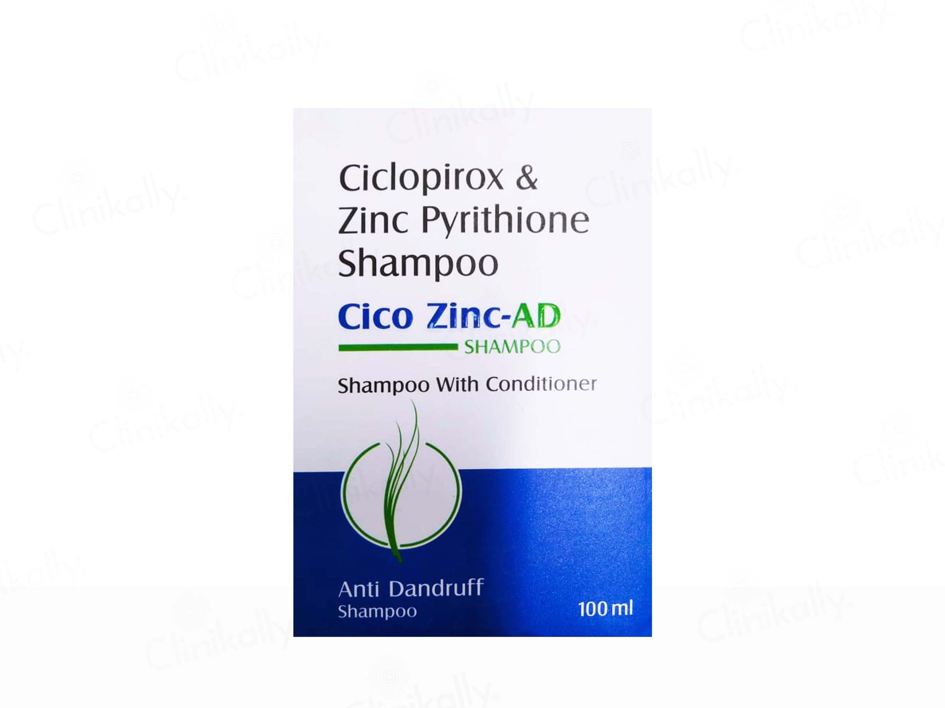 Cico Zinc-AD shampoo packaging on a white background