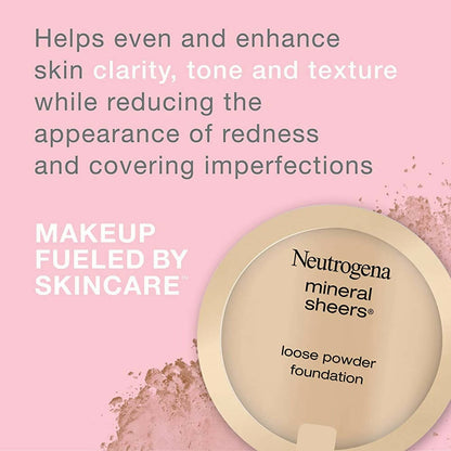 Neutrogena Mineral Sheers Loose Powder Foundation, Natural Beige 60