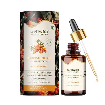 Wellwith Sea Buckthorn Berry Oil Face & Hair Serum