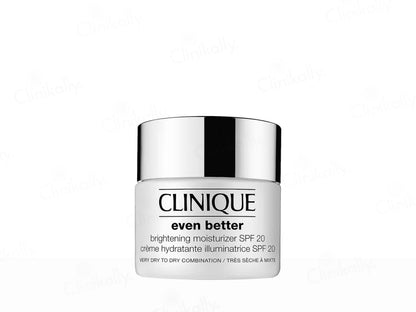 Clinique moisturizer jar on a white background