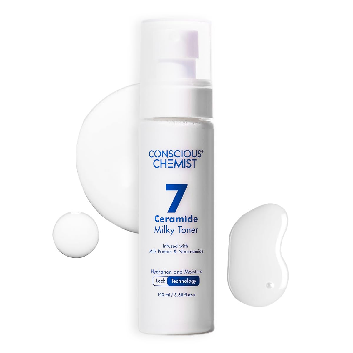 Conscious Chemist Niacinamide & Ceramide Face Toner 100ml - Hydrating & Brightening