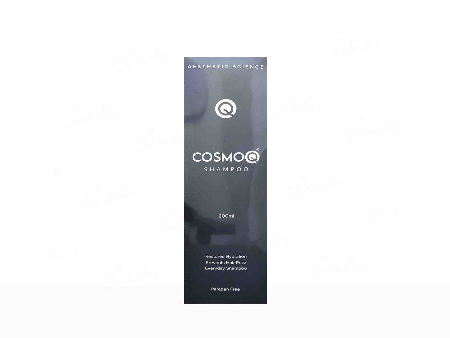 Cosmoc shampoo packaging on a white background
