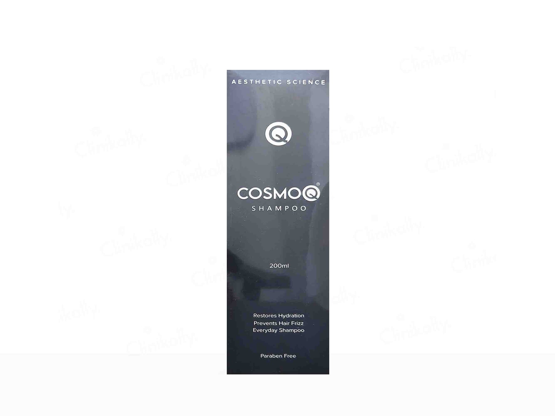 Cosmoc shampoo packaging on a white background