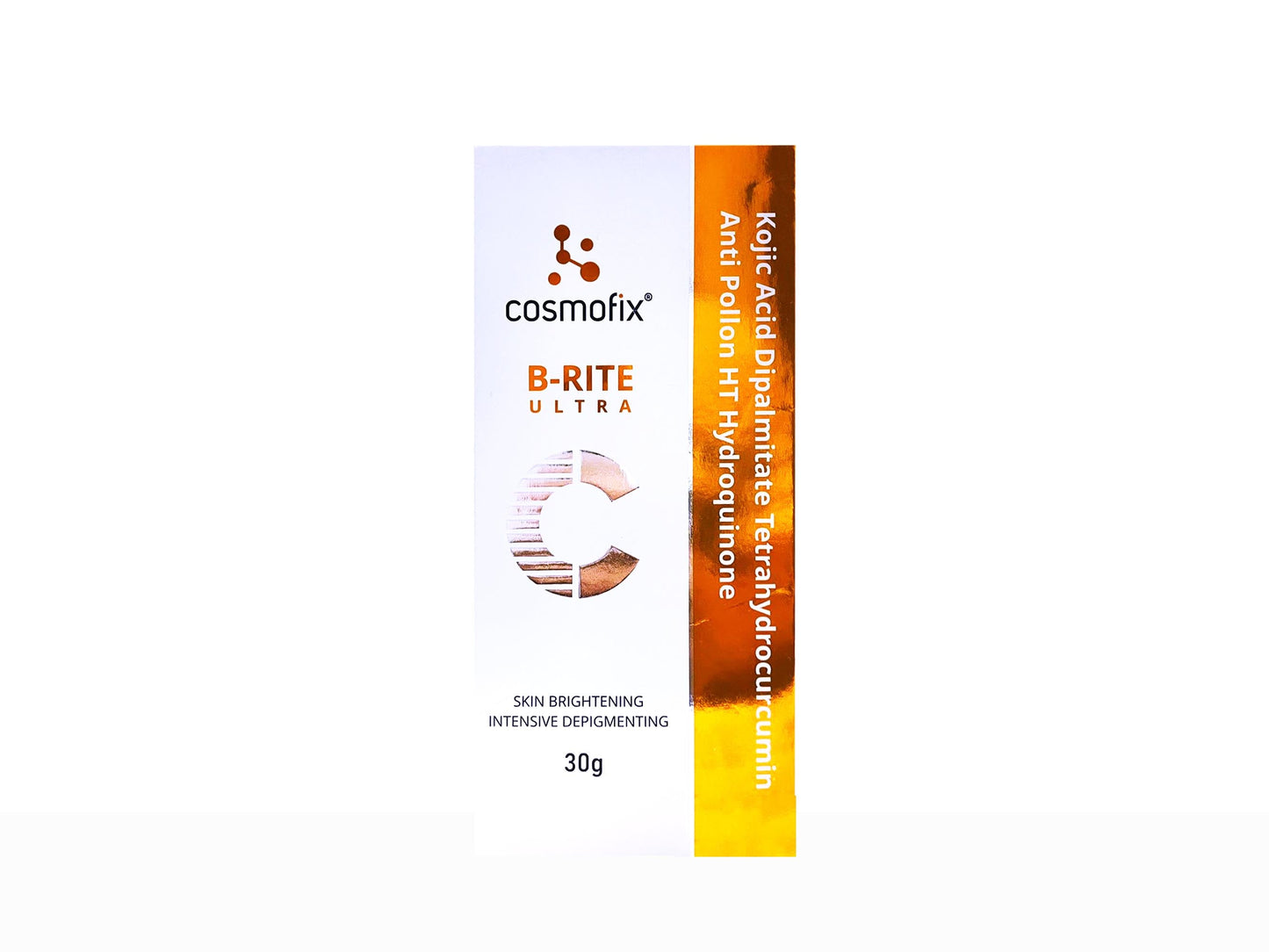 Cosmofix B-Rite Ultra packaging on a white background